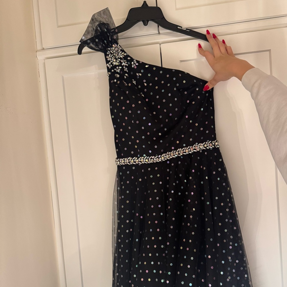 MacDuggal high/low dress